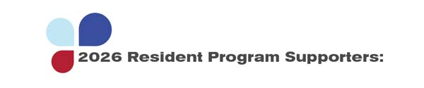 PSTM 2026 Residents Program Supporters